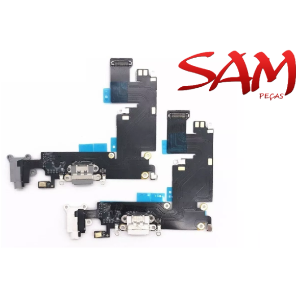 CONECTOR COM FLEX/PLACA IPHONE 6G
